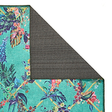 Cotswold Washable Flatweave Rug Blue from Roseland Furniture