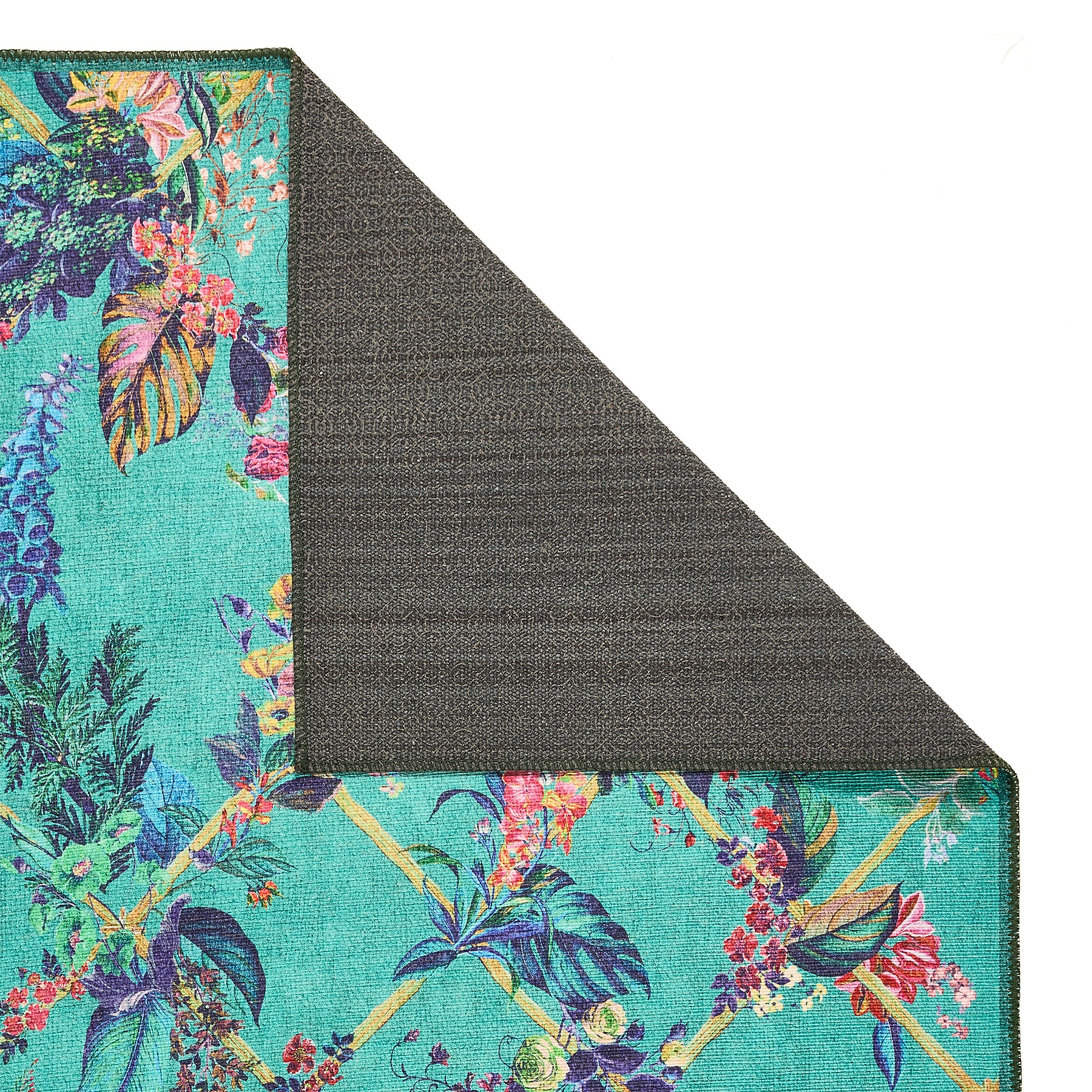 Cotswold Washable Flatweave Rug Blue from Roseland Furniture