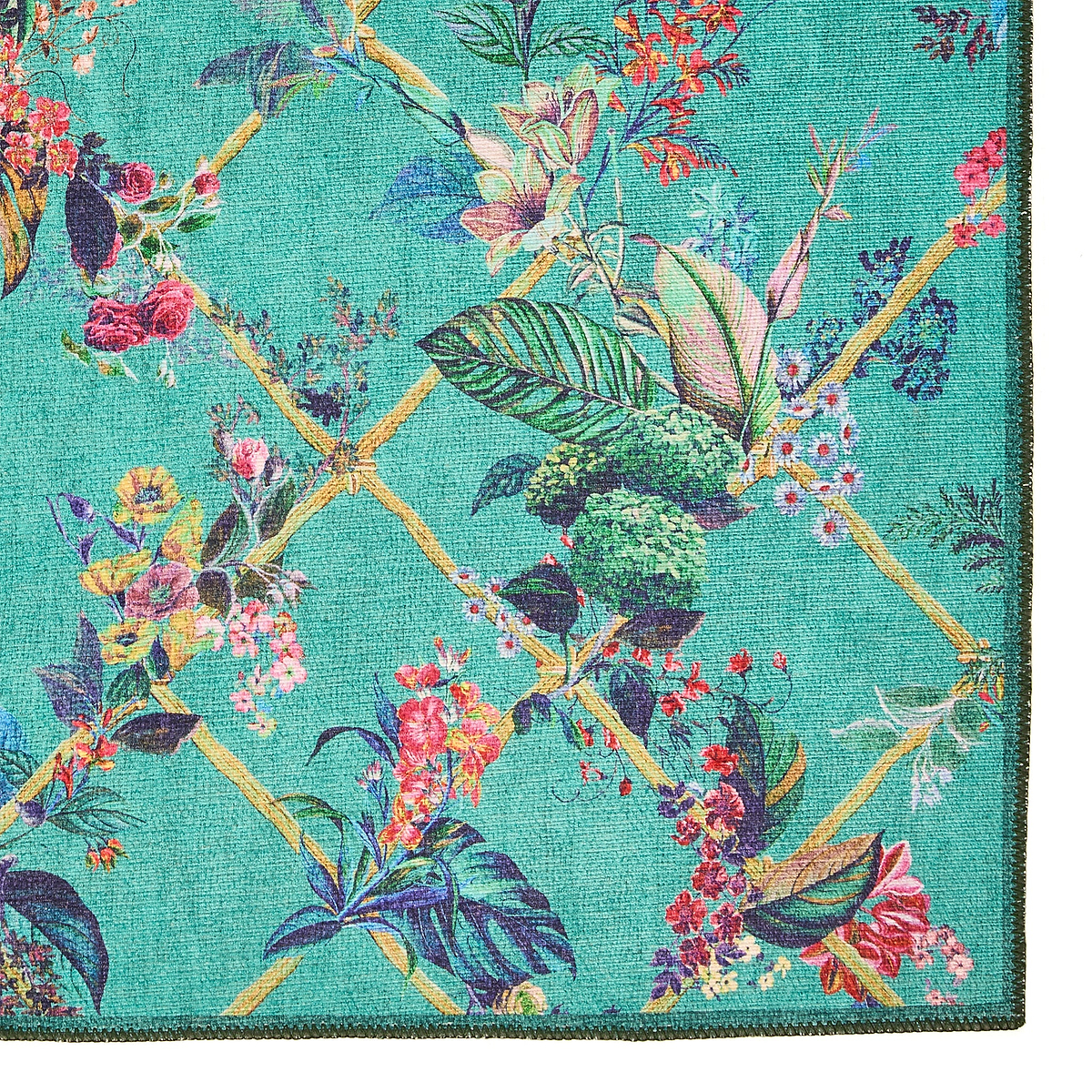 Cotswold Washable Flatweave Rug Blue from Roseland Furniture