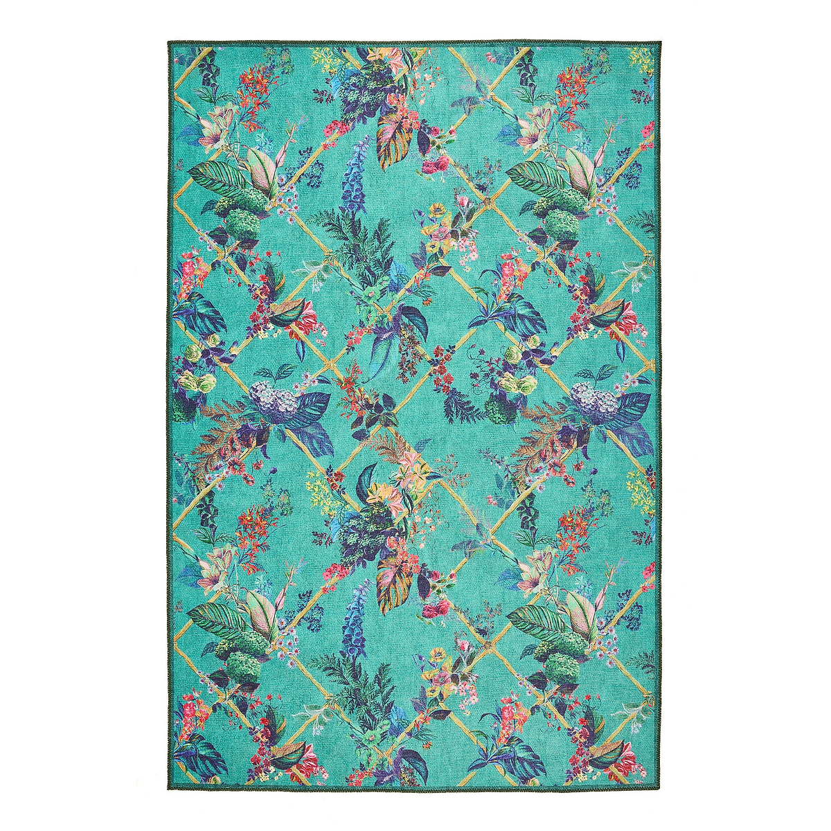 Cotswold Washable Flatweave Rug Blue from Roseland Furniture