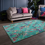 Cotswold Washable Flatweave Rug Blue from Roseland Furniture