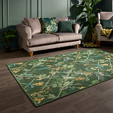 Cotswold Washable Flatweave Rug Green from Roseland Furniture