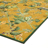 Cotswold Washable Flatweave Rug Yellow from Roseland Furniture