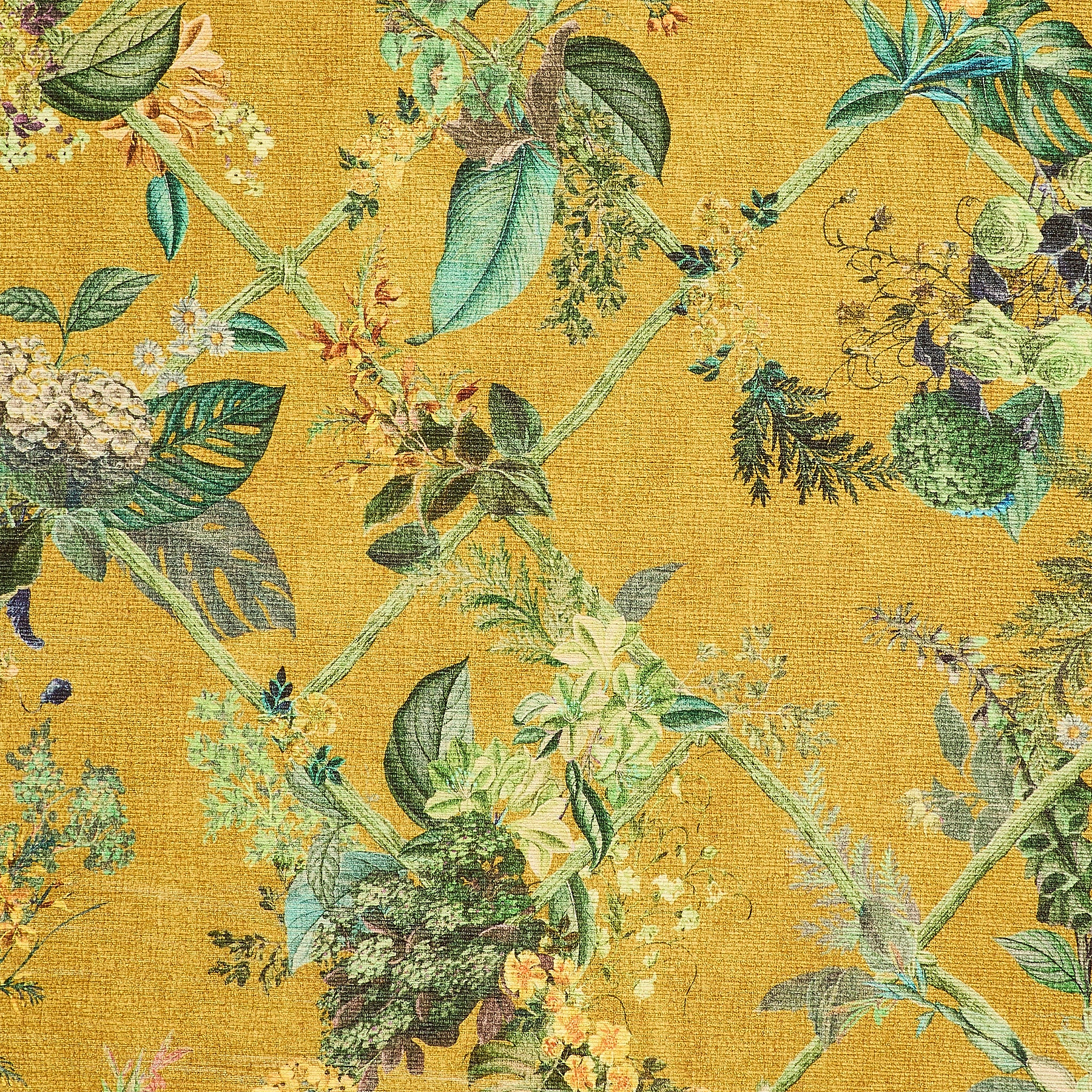 Cotswold Washable Flatweave Rug Yellow from Roseland Furniture