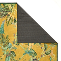 Cotswold Washable Flatweave Rug Yellow from Roseland Furniture