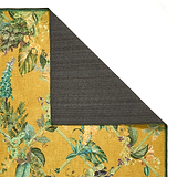 Cotswold Washable Flatweave Rug Yellow from Roseland Furniture
