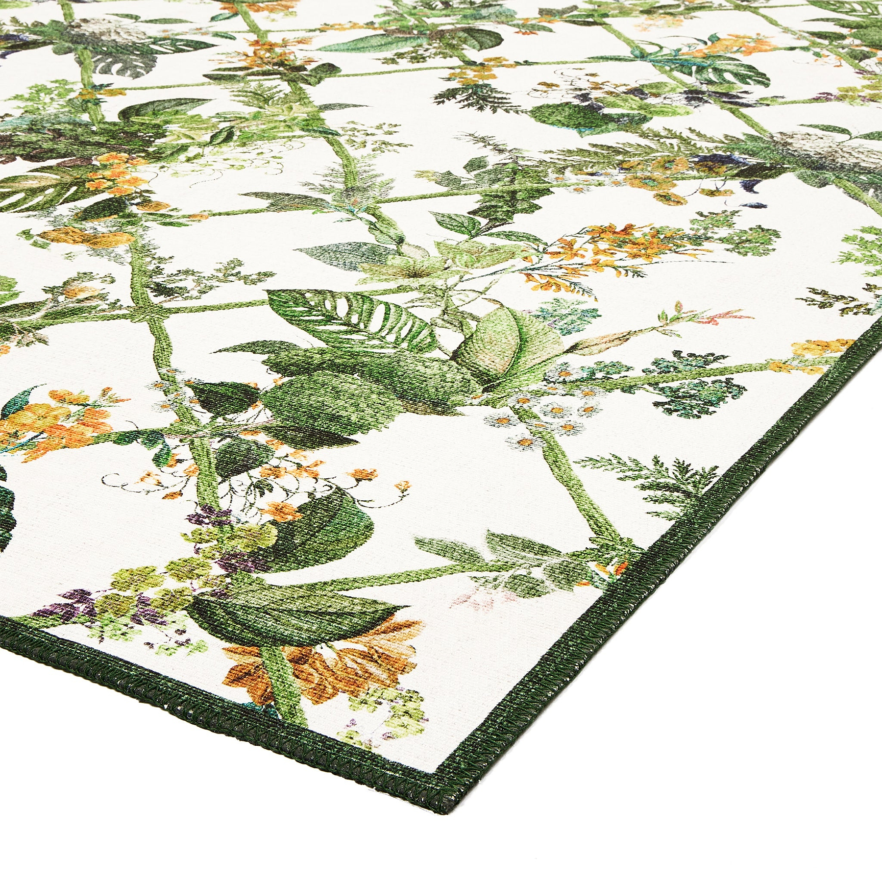 Cotswold Washable Flatweave Rug White from Roseland Furniture