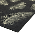 Dandy Washable Flatweave Rug Black from Roseland Furniture