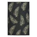 Dandy Washable Flatweave Rug Black from Roseland Furniture