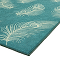 Dandy Washable Flatweave Rug Blue from Roseland Furniture