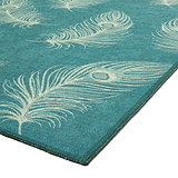 Dandy Washable Flatweave Rug Blue from Roseland Furniture
