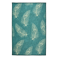 Dandy Washable Flatweave Rug Blue from Roseland Furniture