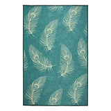Dandy Washable Flatweave Rug Blue from Roseland Furniture