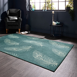 Dandy Washable Flatweave Rug Blue from Roseland Furniture