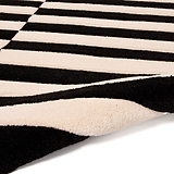 Dolce Vita Washable Flatweave Rug Black from Roseland Furniture
