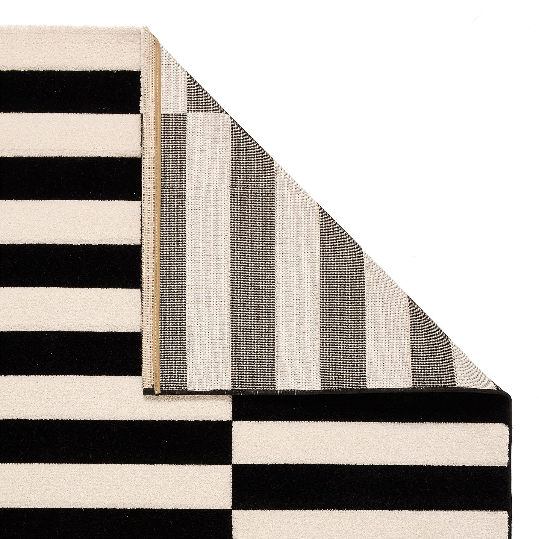 Dolce Vita Washable Flatweave Rug Black from Roseland Furniture