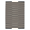 Dolce Vita Washable Flatweave Rug Black from Roseland Furniture