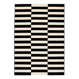 Dolce Vita Washable Flatweave Rug Black from Roseland Furniture