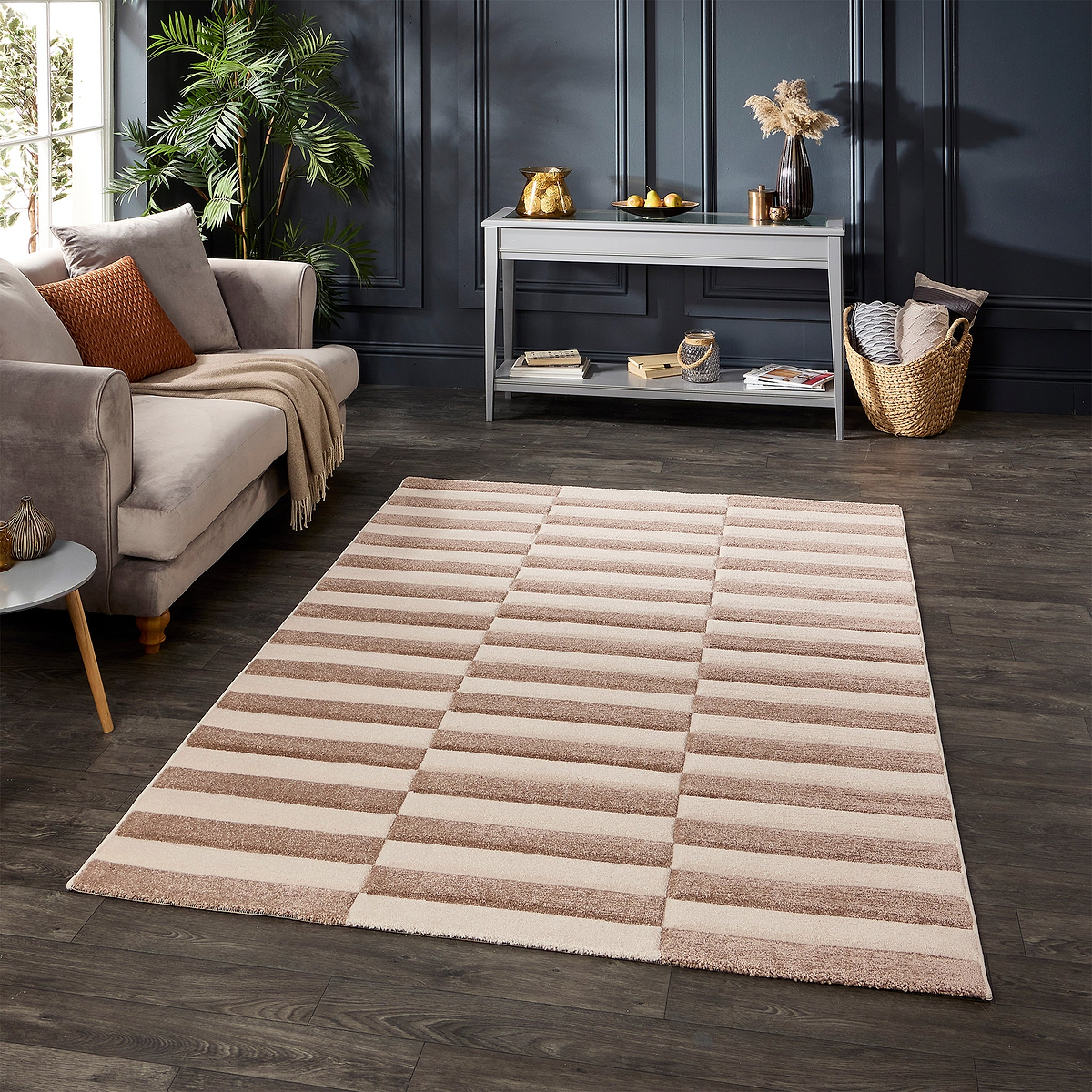 Dolce Vita Flatweave Rug in Natural from Roseland Furniture