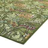 Hedgerovia Washable Flatweave Rug Green from Roseland Furniture