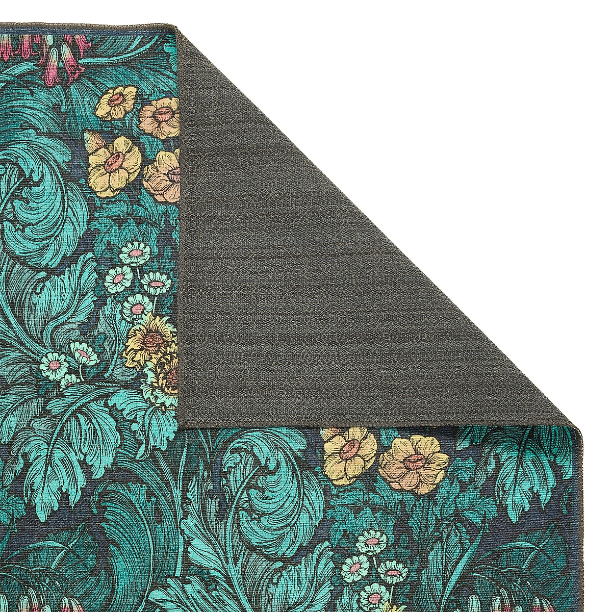 Hedgerovia Washable Flatweave Rug Blue from Roseland Furniture