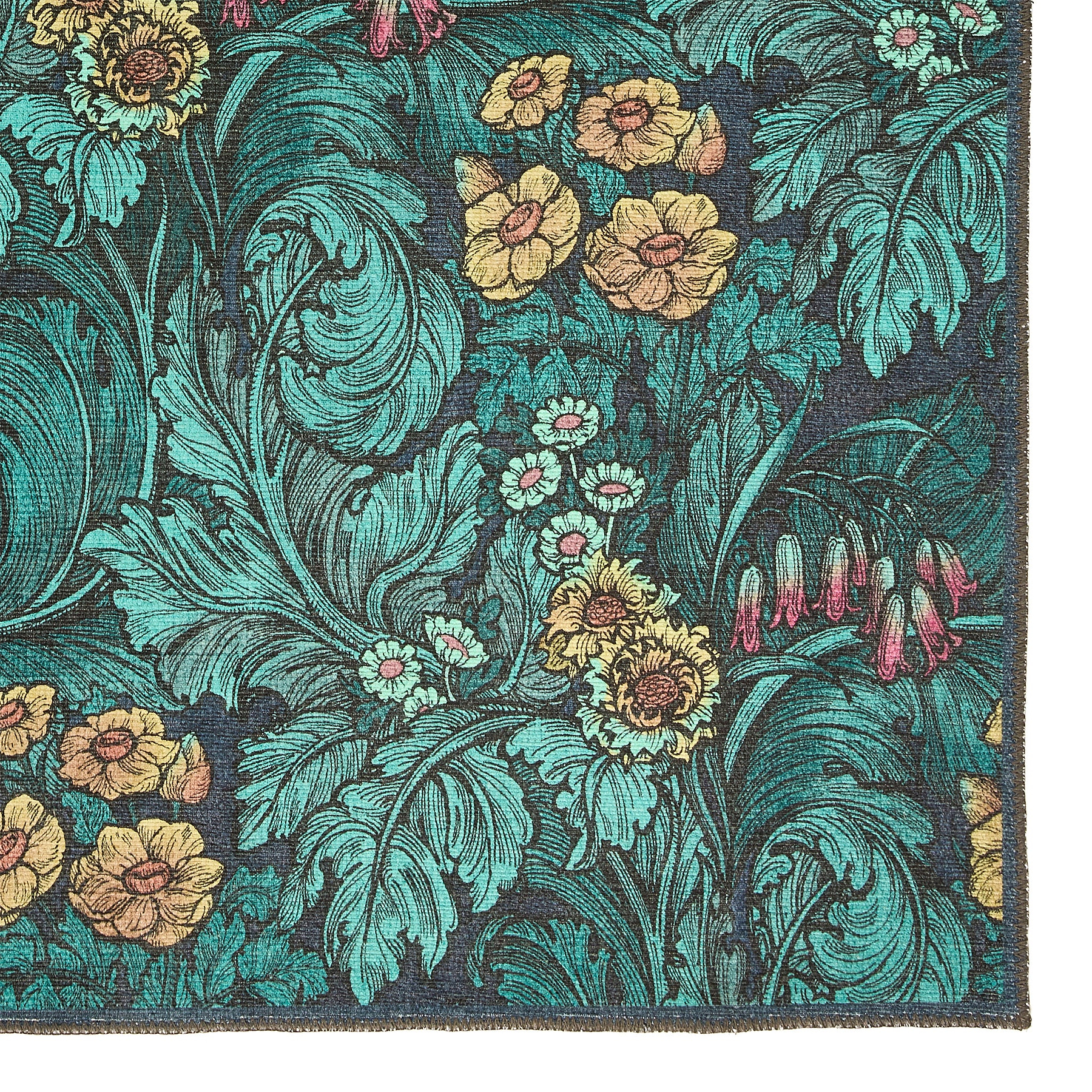 Hedgerovia Washable Flatweave Rug Blue from Roseland Furniture