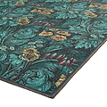 Hedgerovia Washable Flatweave Rug Blue from Roseland Furniture