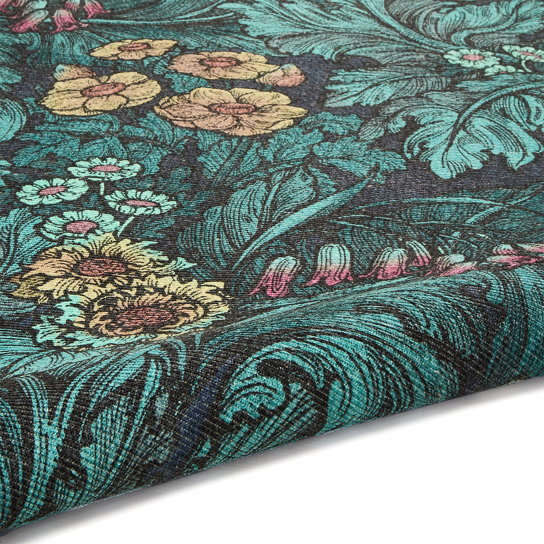 Hedgerovia Washable Flatweave Rug Blue from Roseland Furniture