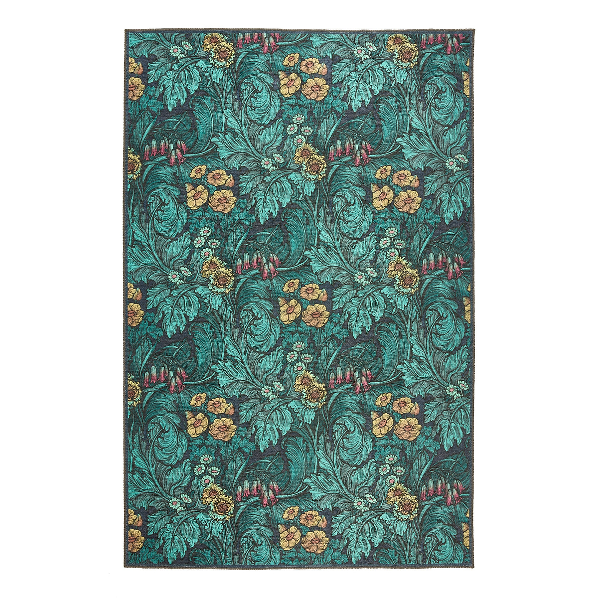 Hedgerovia Washable Flatweave Rug Blue from Roseland Furniture