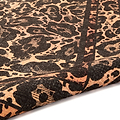 Leopard Washable Flatweave Rug Black from Roseland Furniture
