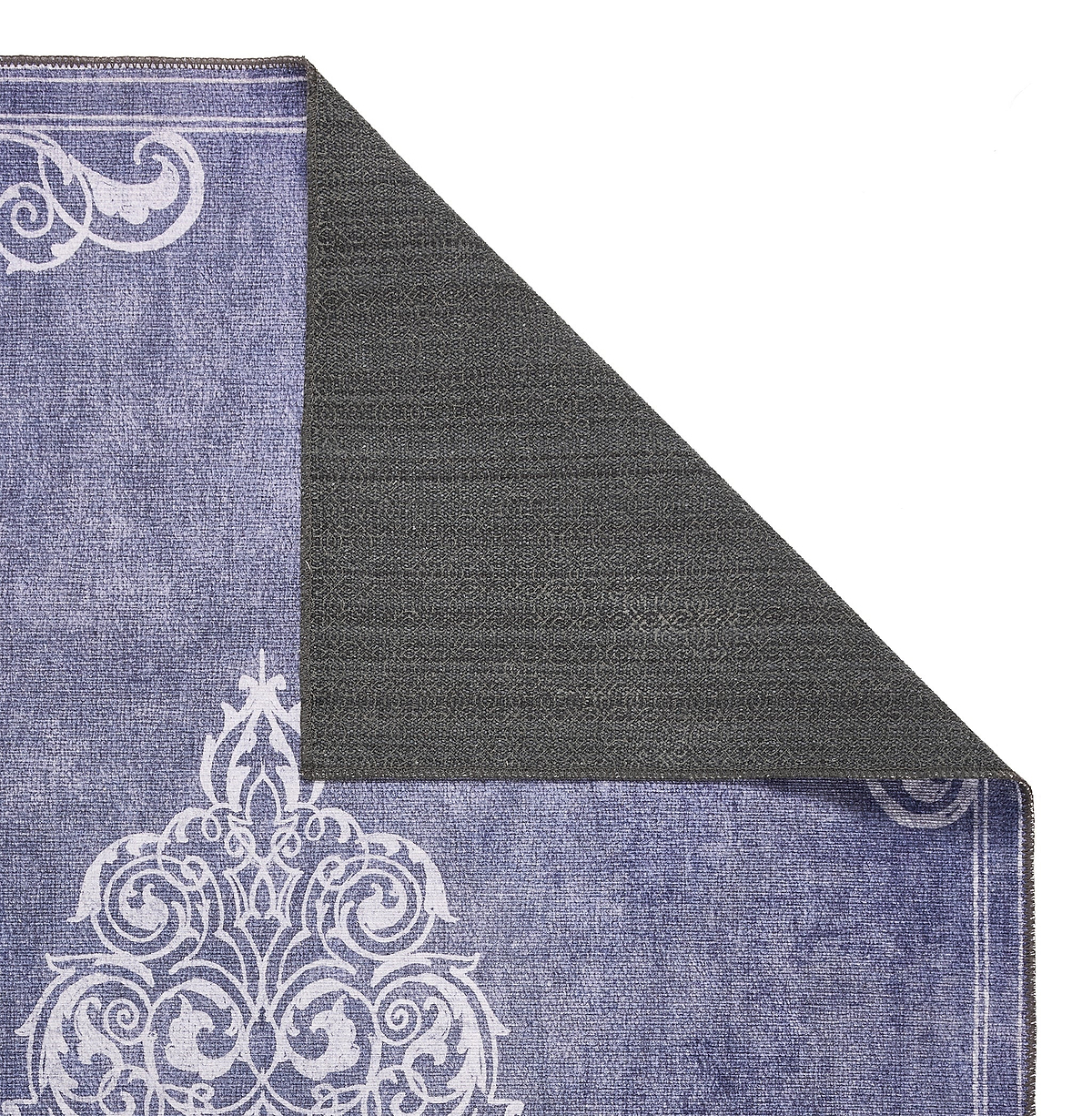 Sarabande Washable Flatweave Rug Blue from Roseland Furniture
