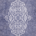 Sarabande Washable Flatweave Rug Blue from Roseland Furniture