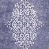 Sarabande Washable Flatweave Rug Blue from Roseland Furniture