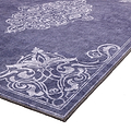 Sarabande Washable Flatweave Rug Blue from Roseland Furniture