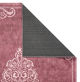 Sarabande Washable Flatweave Rug Red from Roseland Furniture