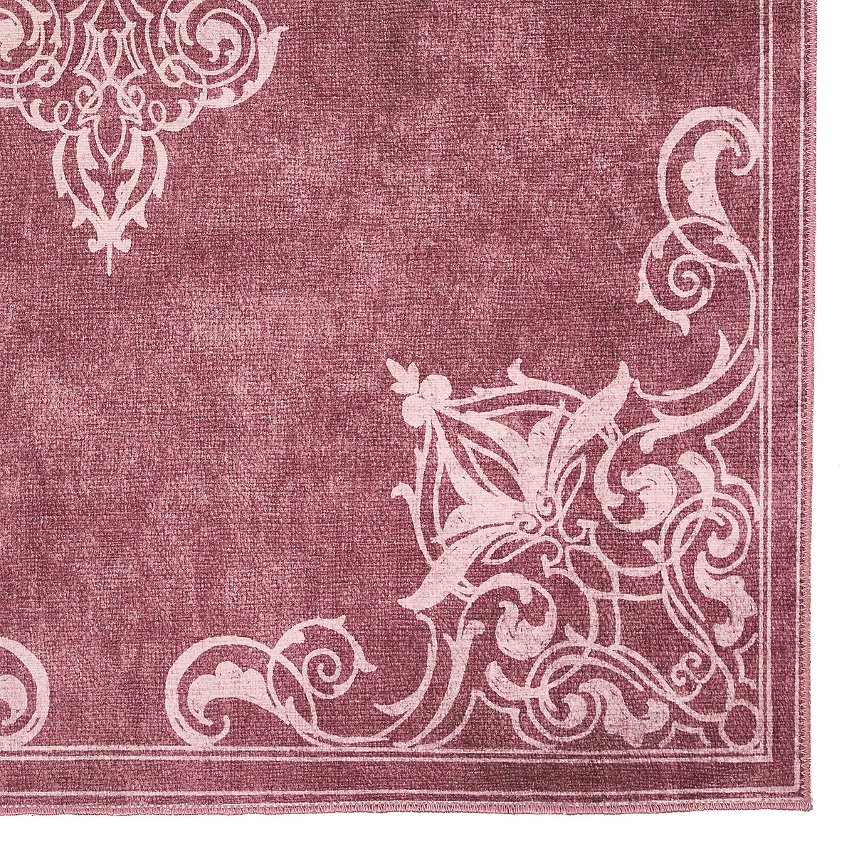 Sarabande Washable Flatweave Rug Red from Roseland Furniture