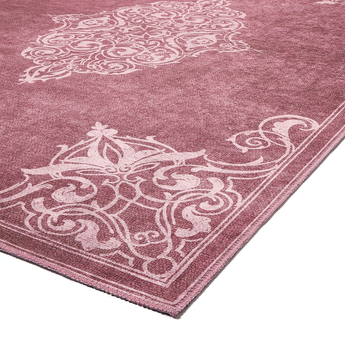 Sarabande Washable Flatweave Rug Red from Roseland Furniture