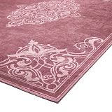 Sarabande Washable Flatweave Rug Red from Roseland Furniture