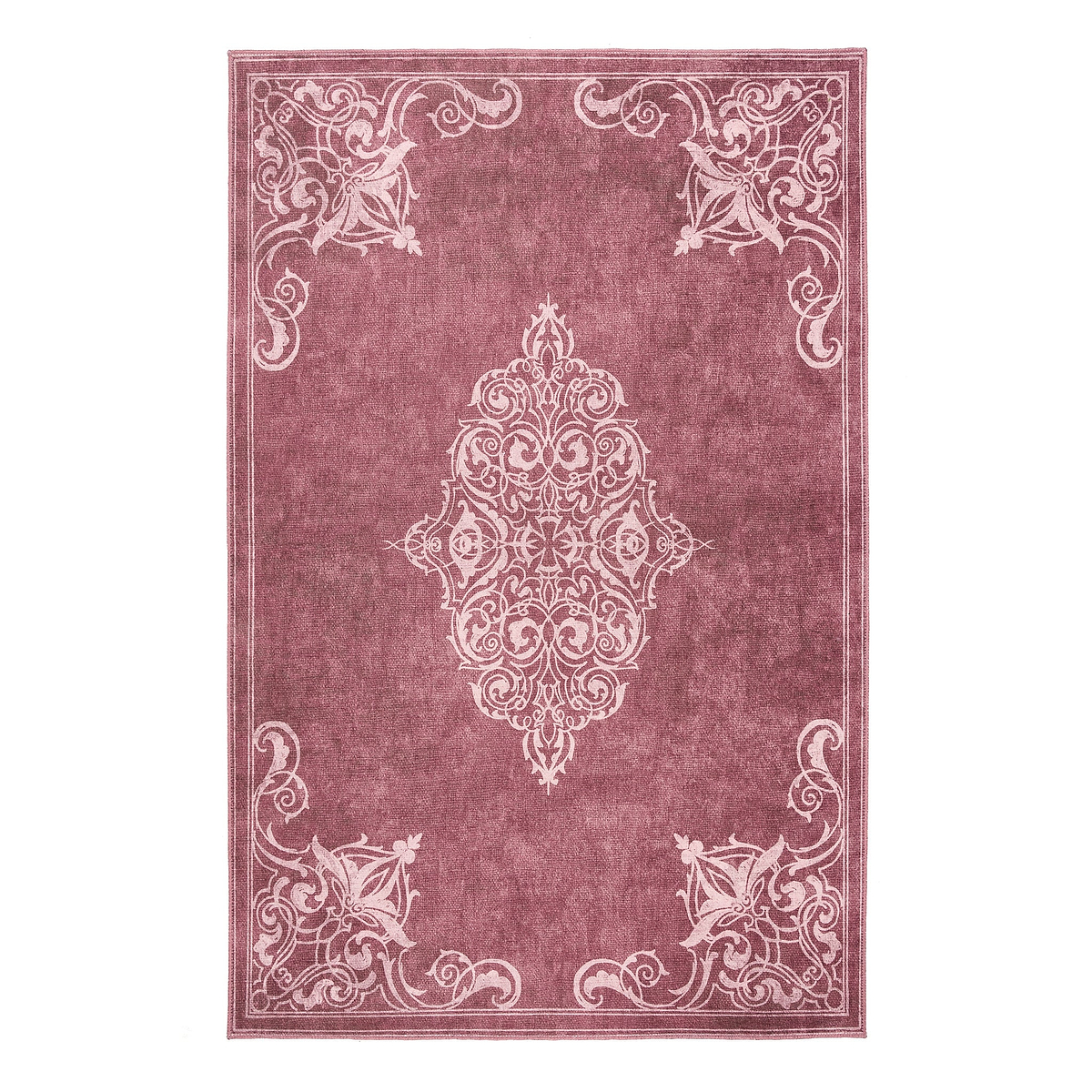 Sarabande Washable Flatweave Rug Red from Roseland Furniture