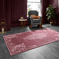 Sarabande Washable Flatweave Rug Red from Roseland Furniture