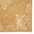 Sarabande Washable Flatweave Rug Gold from Roseland Furniture
