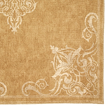 Sarabande Washable Flatweave Rug Gold from Roseland Furniture