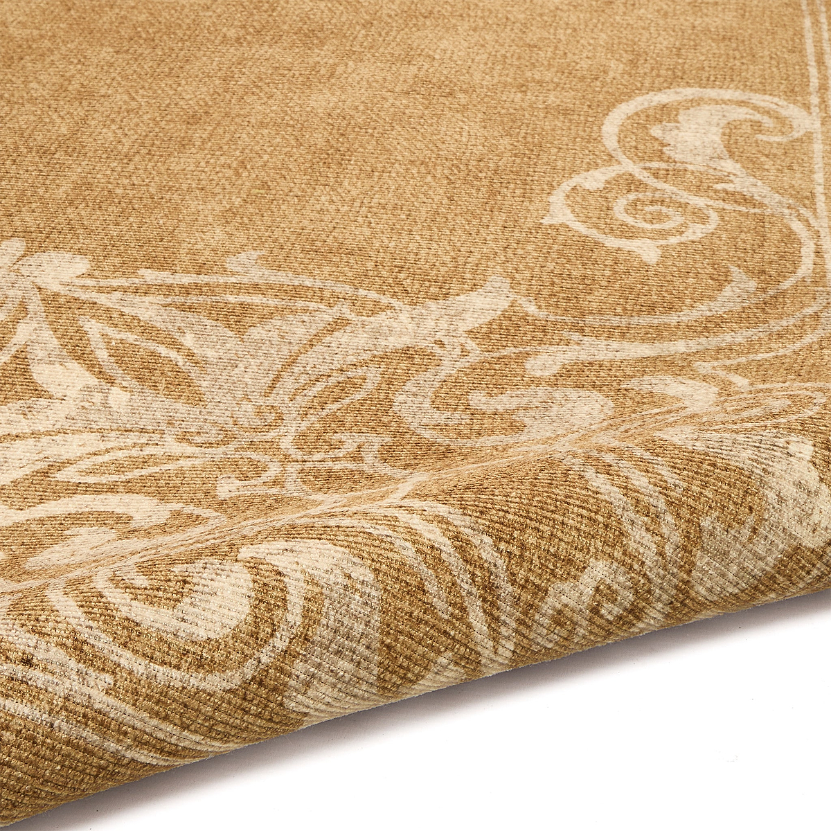 Sarabande Washable Flatweave Rug Gold from Roseland Furniture