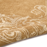 Sarabande Washable Flatweave Rug Gold from Roseland Furniture