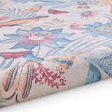 Amaya Tropical Birds Washable Rug Blue from Roseland Furniture