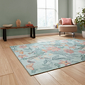 Amaya Tropical Birds Washable Rug Green from Roseland Furniture