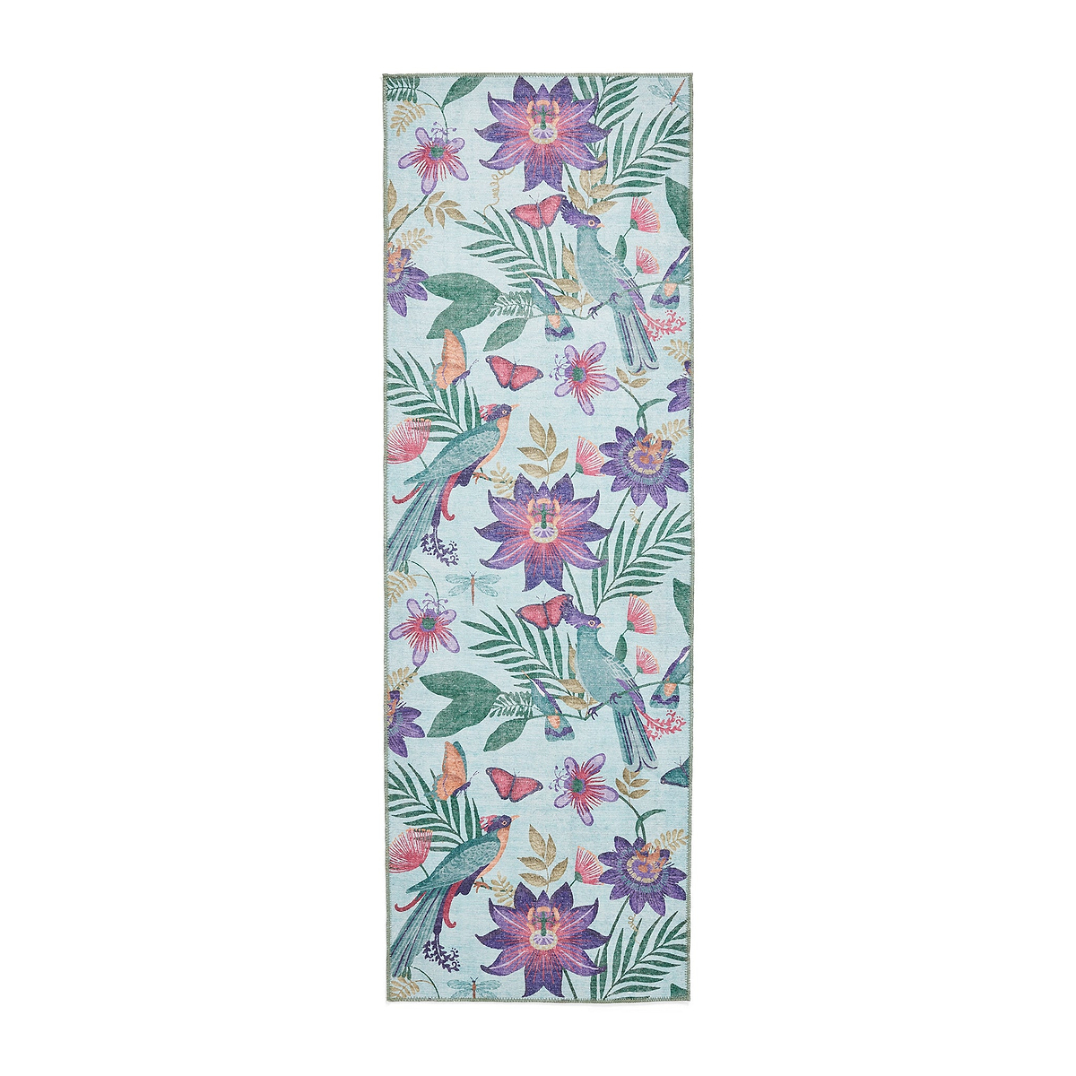 Amaya Tropical Birds Washable Runner from Roseland Furniture