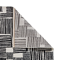 Blocks Abstract Rug Black from Roseland Furniture