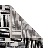 Blocks Abstract Rug Black from Roseland Furniture
