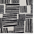 Blocks Abstract Rug Black from Roseland Furniture